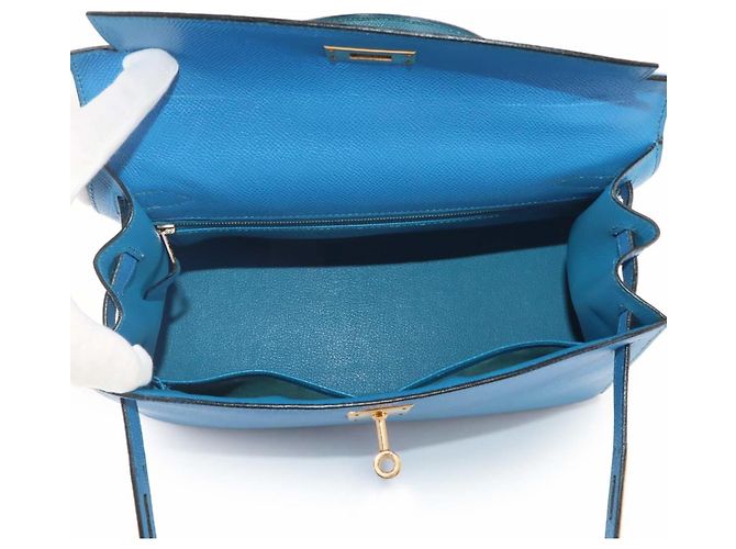 Hermès Bolsa Hermes Kelly 28 Azul - vista 8