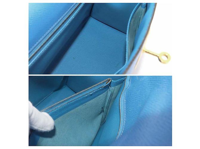 Hermès Bolsa Hermes Kelly 28 Azul - vista 9