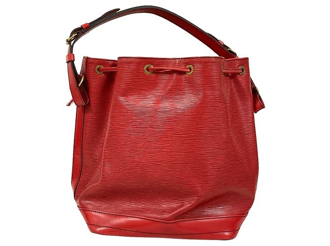 Bolsa de Ombro Louis Vuitton Noe em Couro Epi Castilian Red Vermelho - vista 2