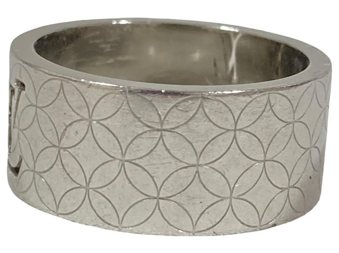 Louis Vuitton Bague Champs-Élysées Band Ring Silber - Ansicht 2