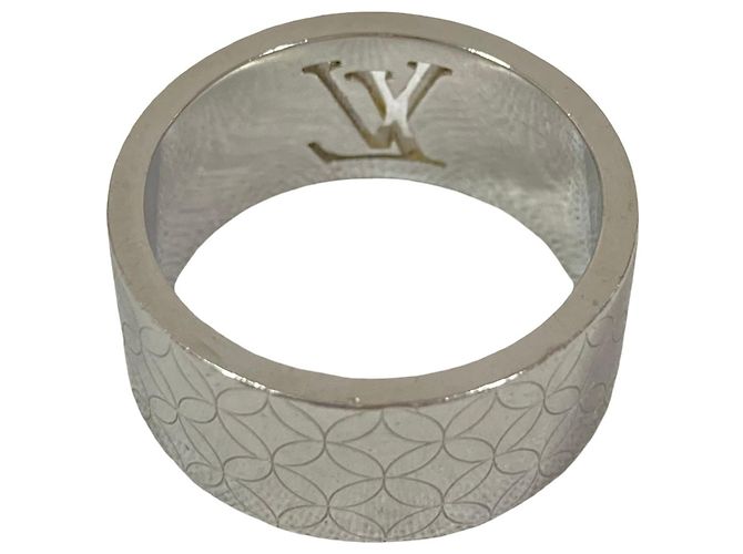 Louis Vuitton Bague Champs-Élysées Band Ring Silber - Ansicht 4