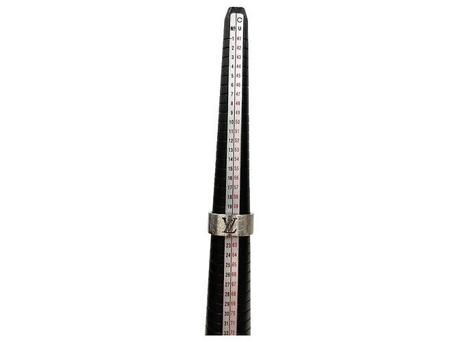 Louis Vuitton Bague Champs-Élysées Band Ring Silber - Ansicht 7