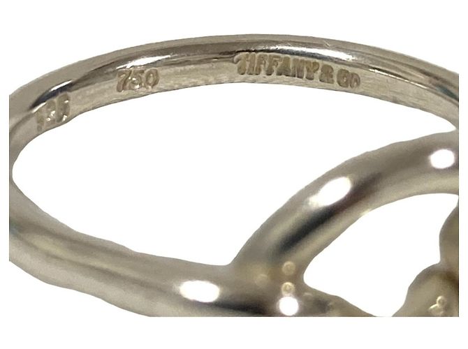 Tiffany & Co. Vintage Hook Eye Love Knot Ring Silber - Ansicht 5