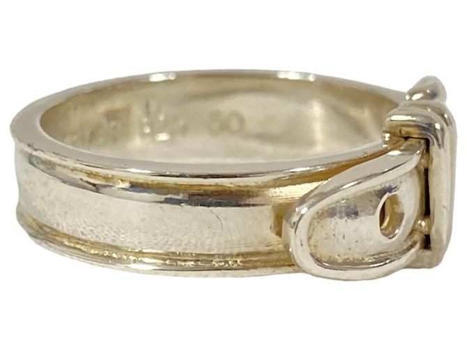 Hermès Cintura Ring HERMES Vintage Argento - vista 6