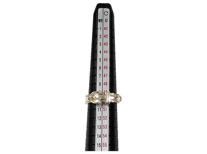 Hermès Cintura Ring HERMES Vintage Argento - vista 8