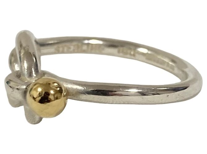 Anello Tiffany & Co. Vintage Hook Eye Love Knot Argento - vista 2