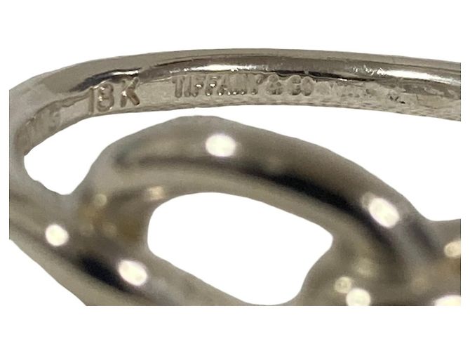 Anello Tiffany & Co. Vintage Hook Eye Love Knot Argento - vista 5