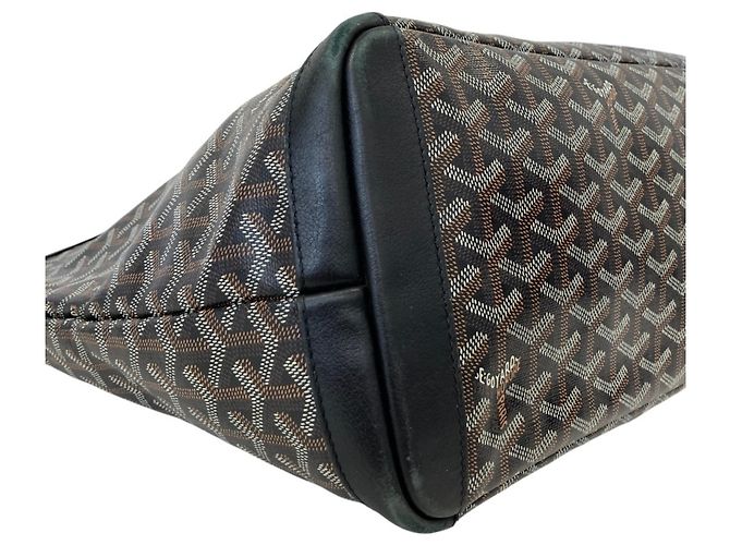Borsa Tote Goyard Artois MM Marrone - vista 10