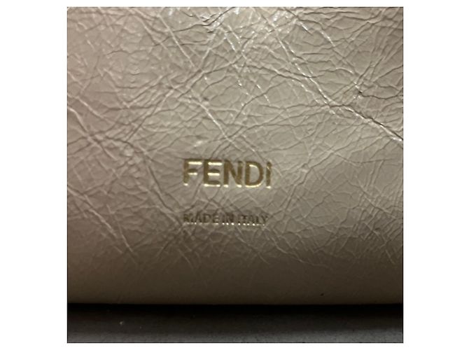 Borsa a tracolla 3-Way Flip in pelle Fendi Grigio - vista 13