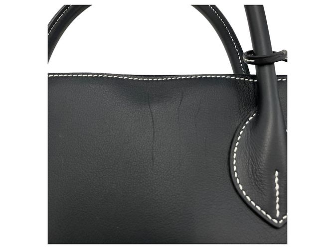 Hermès Borsa Hermes Bolide Relax 45 Veau Sikkim Nero - vista 15