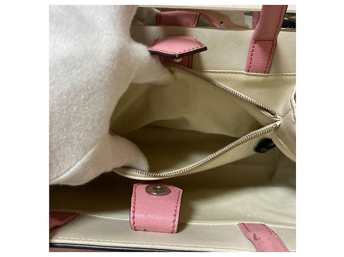 Borsa Fendi in pelle rosa - vista 12