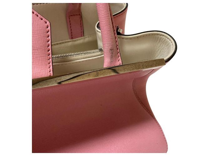 Borsa Fendi in pelle rosa - vista 15