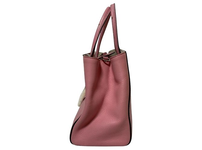 Borsa Fendi in pelle rosa - vista 2