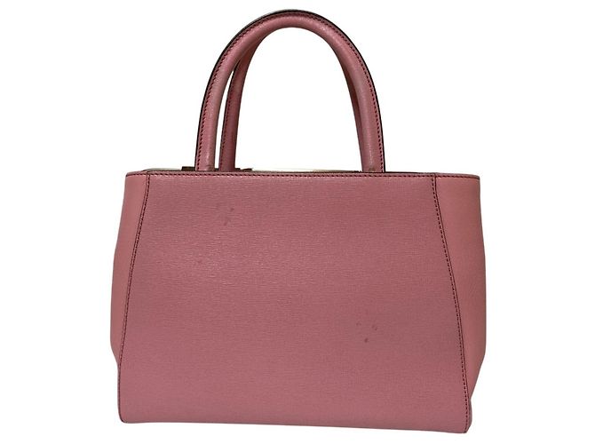 Borsa Fendi in pelle rosa - vista 3