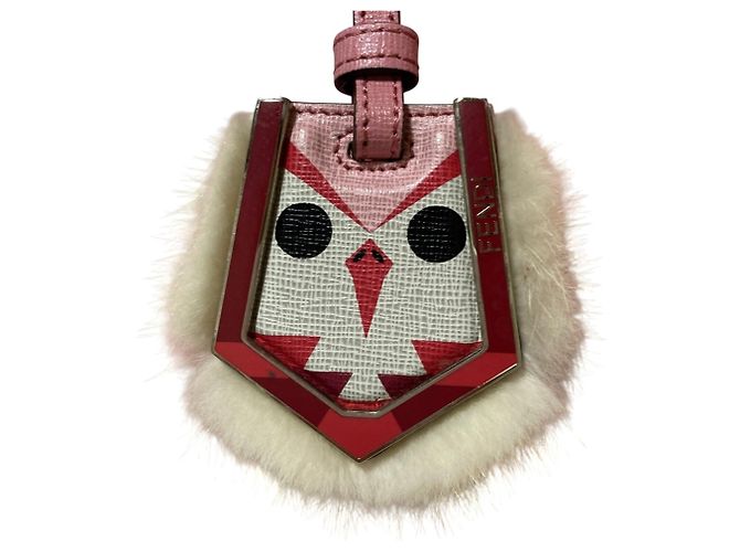Borsa Fendi in pelle rosa - vista 7