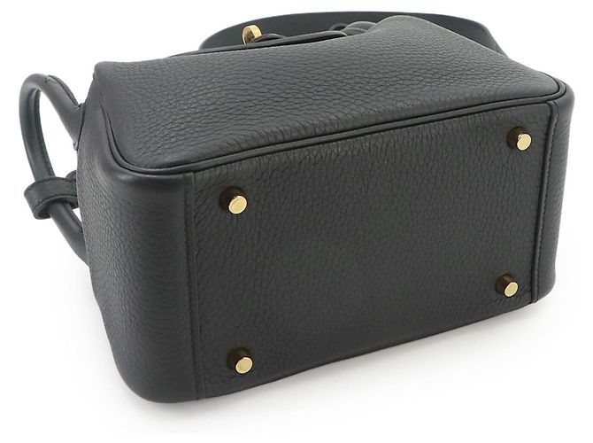 Hermès Borsa a mano Hermes Lindy Mini Nero - vista 5
