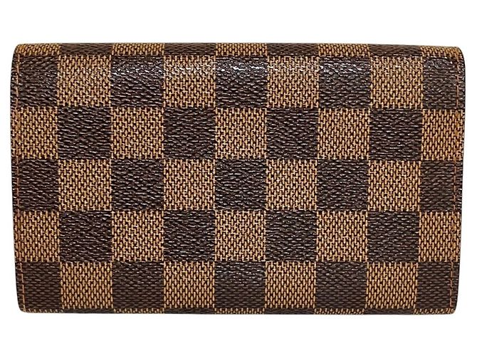 Cartera larga Louis Vuitton Damier Canvas Castaño Damier ebene - vista 2