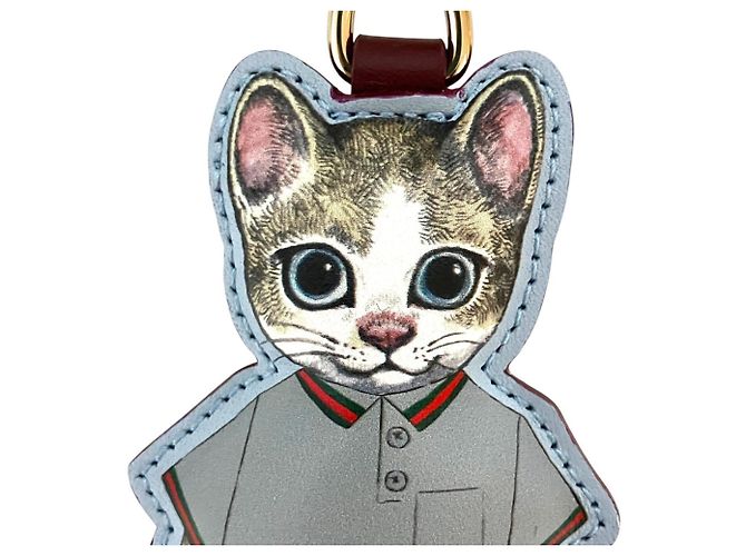 Portachiavi Boris Cat Collaborazione GUCCI x Higuchi Yuko Multicolore - vista 3