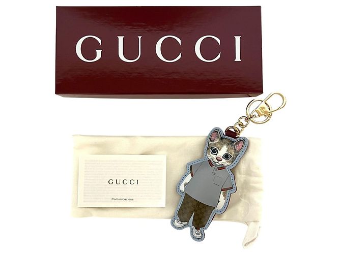 Portachiavi Boris Cat Collaborazione GUCCI x Higuchi Yuko Multicolore - vista 5