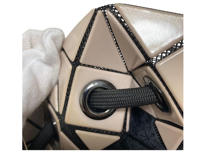 Autre Marque Borsa a tracolla Bao Bao Issey Miyake Wring Beige - vista 13