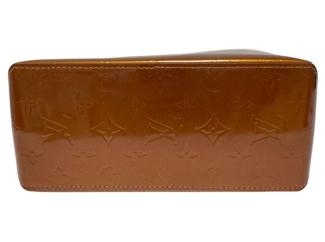 Borsa Louis Vuitton Lead PM Monogram Vernis Bronzo - vista 4