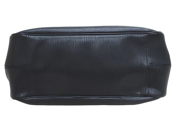 Borsa Louis Vuitton Passy PM in pelle Epi Nero - vista 13