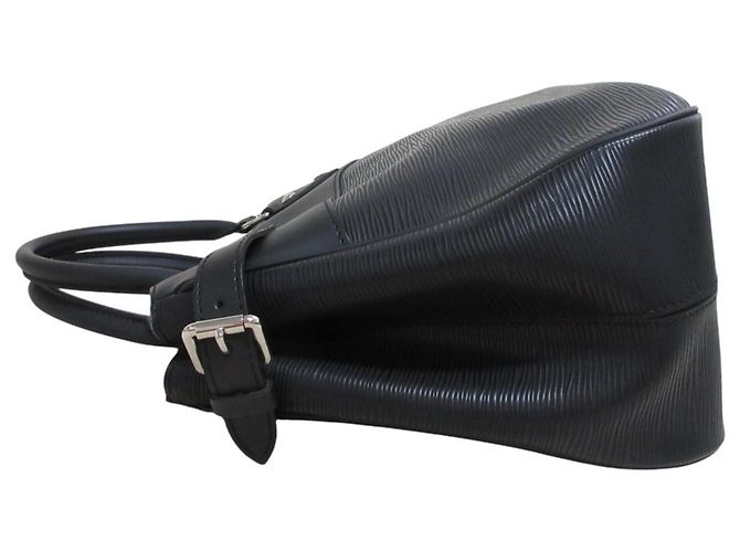 Borsa Louis Vuitton Passy PM in pelle Epi Nero - vista 15