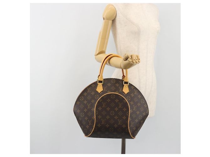 Borsa a mano LOUIS VUITTON Monogram Ellipse MM M51126 LV Auth 195047 Monogramma - vista 22