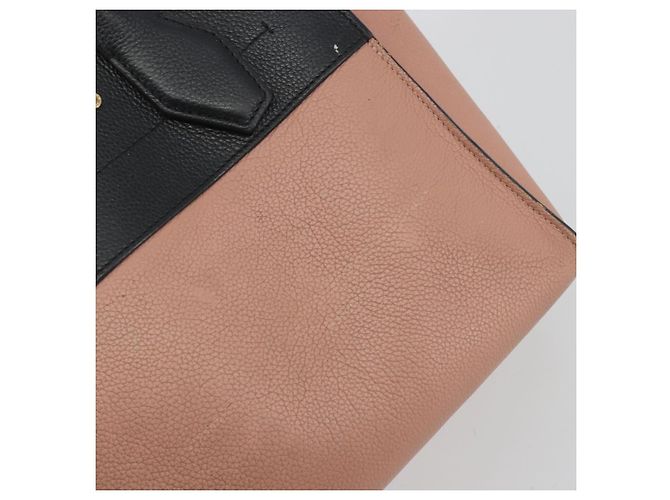 Borsa a mano LOUIS VUITTON City Steamer PM Pelle Rosa Nero M51590 LV Auth bs36477 - vista 10