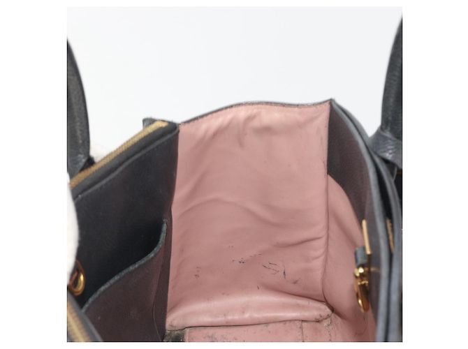 Borsa a mano LOUIS VUITTON City Steamer PM Pelle Rosa Nero M51590 LV Auth bs36477 - vista 19