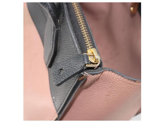 Borsa a mano LOUIS VUITTON City Steamer PM Pelle Rosa Nero M51590 LV Auth bs36477 - vista 22