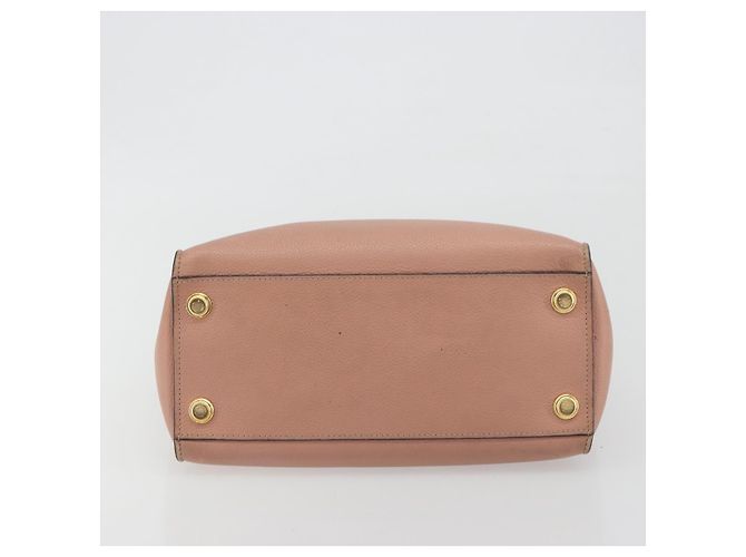 Borsa a mano LOUIS VUITTON City Steamer PM Pelle Rosa Nero M51590 LV Auth bs36477 - vista 5