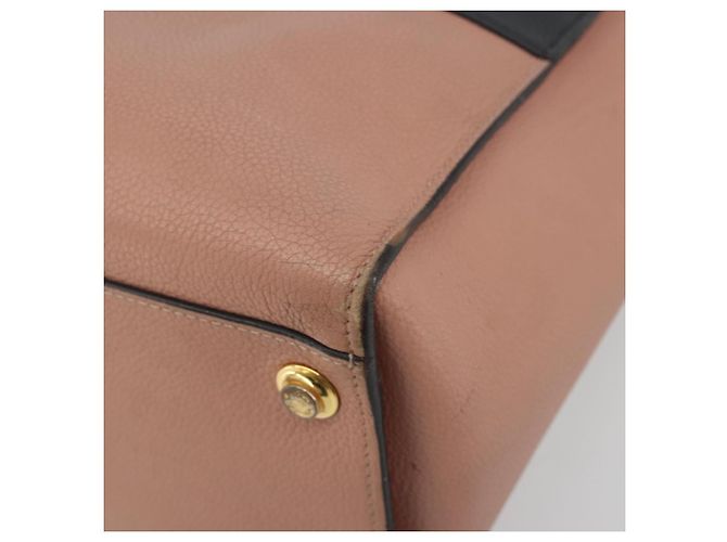 Borsa a mano LOUIS VUITTON City Steamer PM Pelle Rosa Nero M51590 LV Auth bs36477 - vista 9