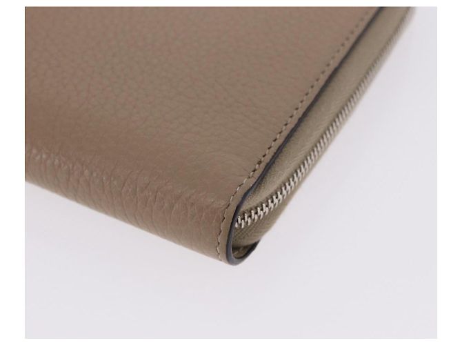 Céline CELINE Langbeutel aus Leder Beige Silber Authentisch 180966A - Ansicht 14