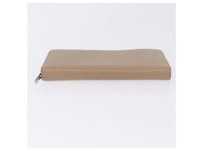 Céline CELINE Langbeutel aus Leder Beige Silber Authentisch 180966A - Ansicht 6