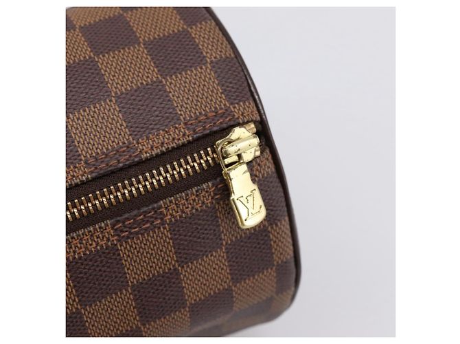 LOUIS VUITTON Damier Ebene Papillon 30 Borsa a Mano N51303 LV Auth 196760V - vista 10
