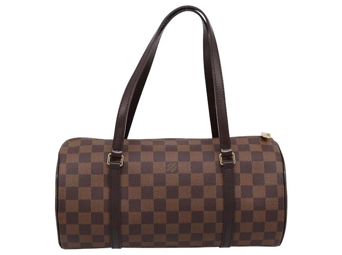 LOUIS VUITTON Damier Ebene Papillon 30 Borsa a Mano N51303 LV Auth 196760V - vista 2