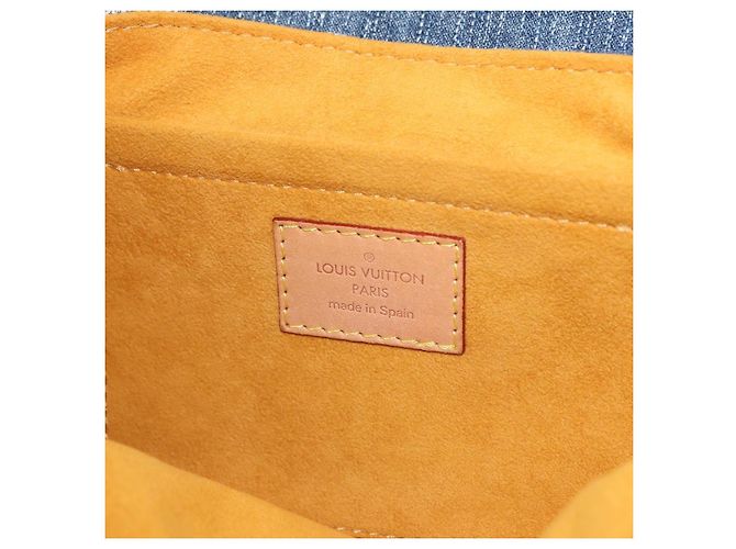 LOUIS VUITTON Borsa a Spalla Mini Preity in Denim Monogram Blu M95050 Auth 195235SAM - vista 20