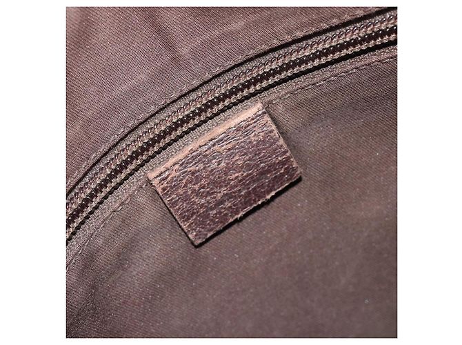 Borsa a tracolla GUCCI GG Canvas Beige Silver 92551 Auth 195083 Argento - vista 18