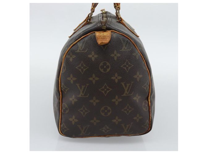 Borsa a mano LOUIS VUITTON Monogram Speedy 30 M41526 LV Auth 196038 Monogramma - vista 3
