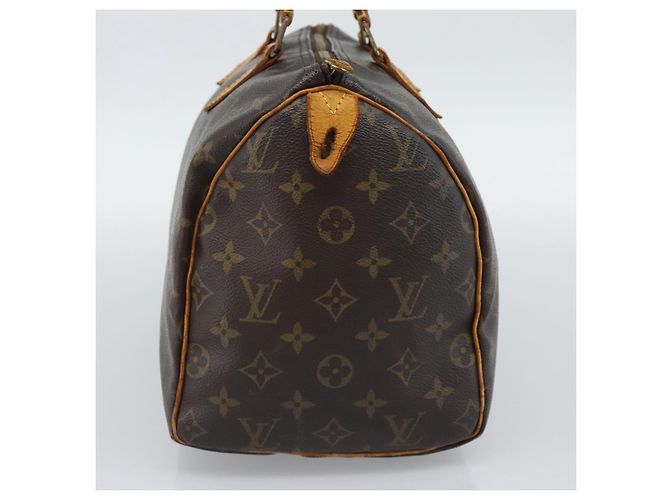 Borsa a mano LOUIS VUITTON Monogram Speedy 30 M41526 LV Auth 196038 Monogramma - vista 4