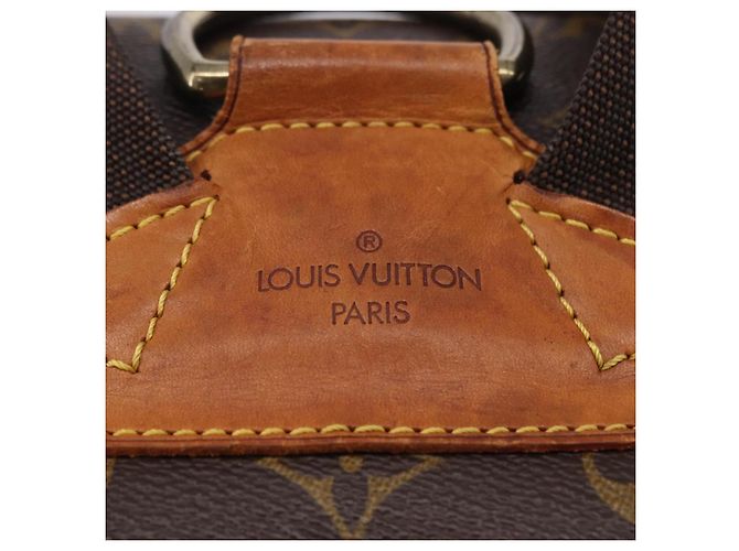 Zaino LOUIS VUITTON Monogram Montsouris GM M51135 LV Auth 192512 Monogramma - vista 19
