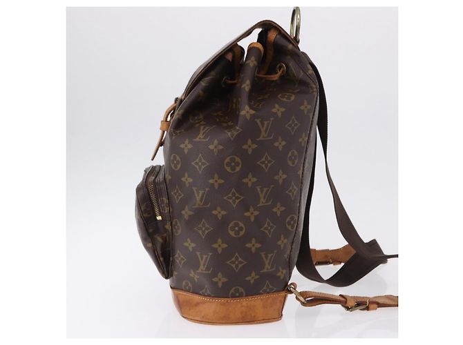 Zaino LOUIS VUITTON Monogram Montsouris GM M51135 LV Auth 192512 Monogramma - vista 3
