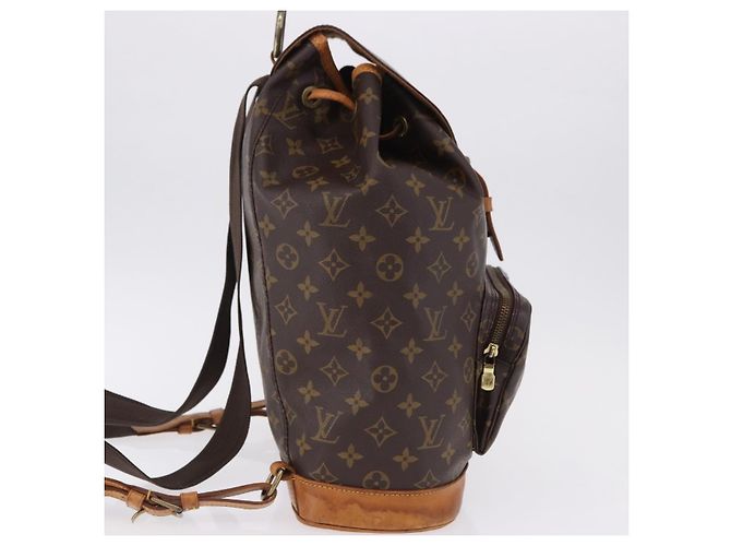 Zaino LOUIS VUITTON Monogram Montsouris GM M51135 LV Auth 192512 Monogramma - vista 4