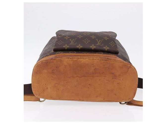 Zaino LOUIS VUITTON Monogram Montsouris GM M51135 LV Auth 192512 Monogramma - vista 5