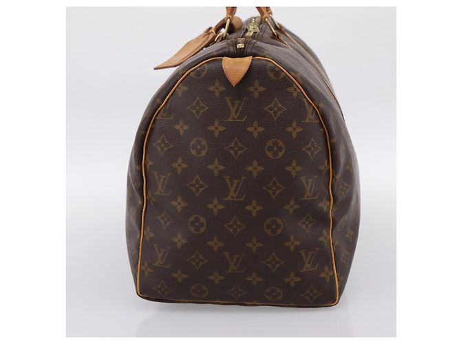LOUIS VUITTON Monogram Keepall 50 Boston Bag M41426 LV Auth BA14092A Monograma - vista 4