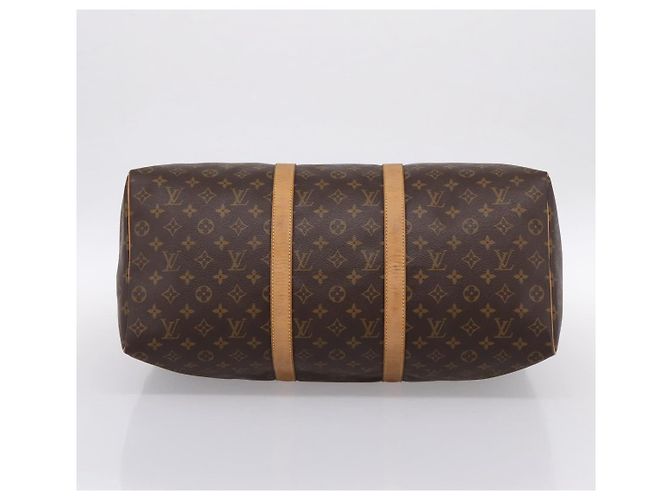 LOUIS VUITTON Monogram Keepall 50 Boston Bag M41426 LV Auth BA14092A Monograma - vista 5