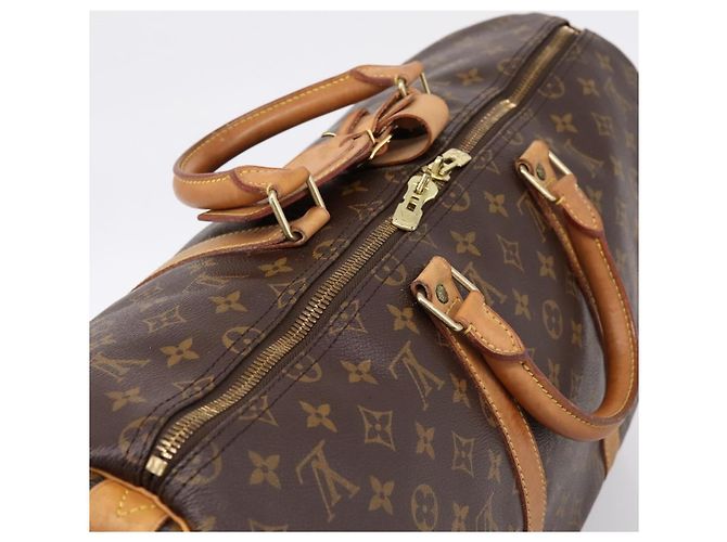 LOUIS VUITTON Monogram Keepall 50 Boston Bag M41426 LV Auth BA14092A Monograma - vista 6