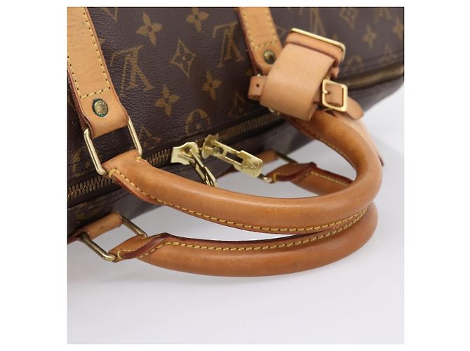 LOUIS VUITTON Monogram Keepall 50 Boston Bag M41426 LV Auth BA14092A Monograma - vista 7