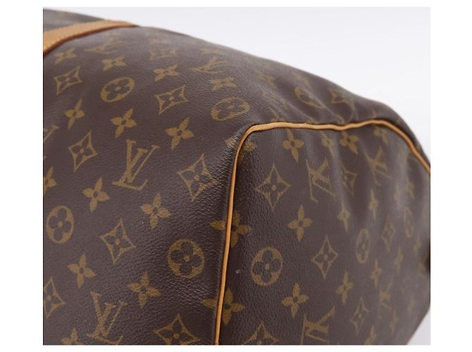 LOUIS VUITTON Monogram Keepall 50 Boston Bag M41426 LV Auth BA14092A Monograma - vista 9